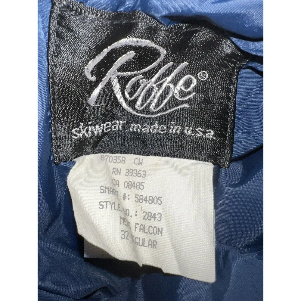 Vtg Roffe Challenge Gore Tex Mens Sz 32 Regular Falcon‎ Ski Pants Red